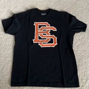 BURTON SNOWBOARDS SF GIANTS T SHIRT SAN FRANCISCO MEDIUM